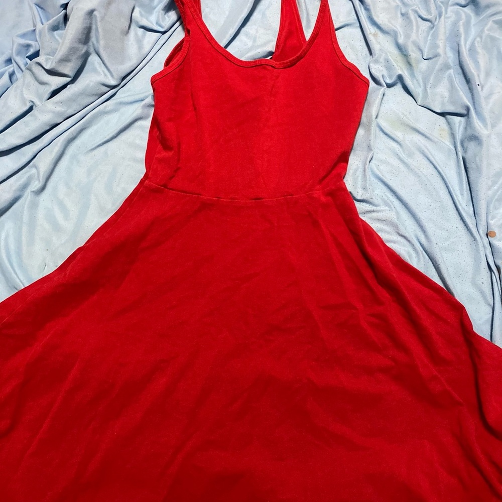 Express red mini dress